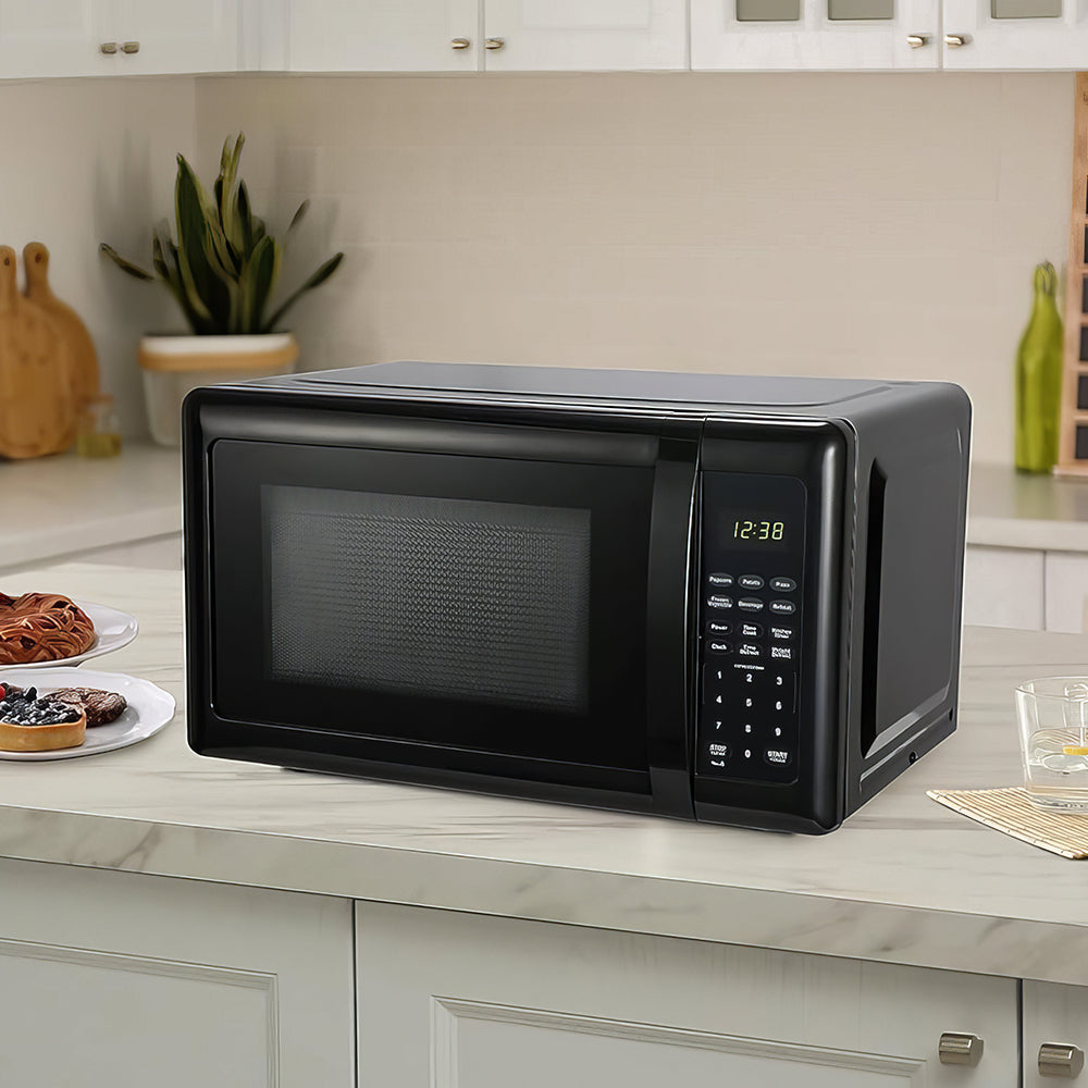 0.7 Cu Ft 700W Compact Countertop Microwave Oven with Touch Control