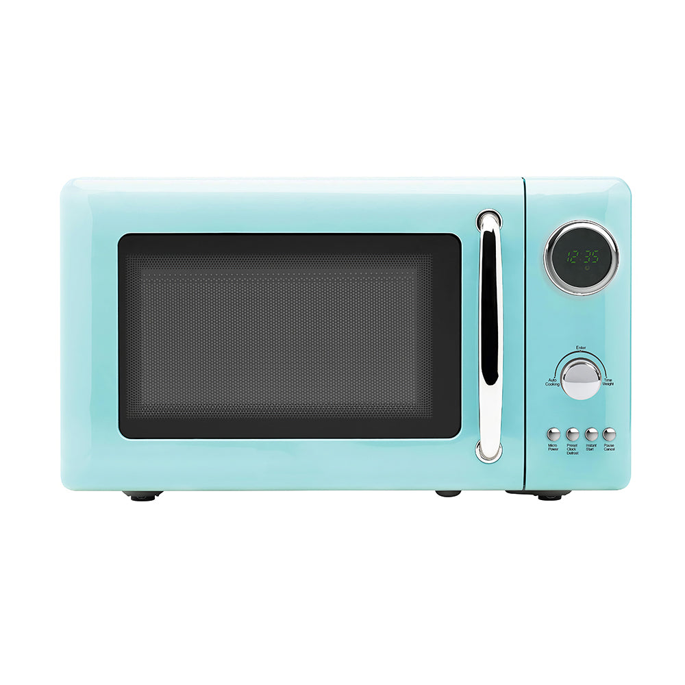 0.7 Cu Ft 700W Compact Countertop Microwave Oven with Digital Controls