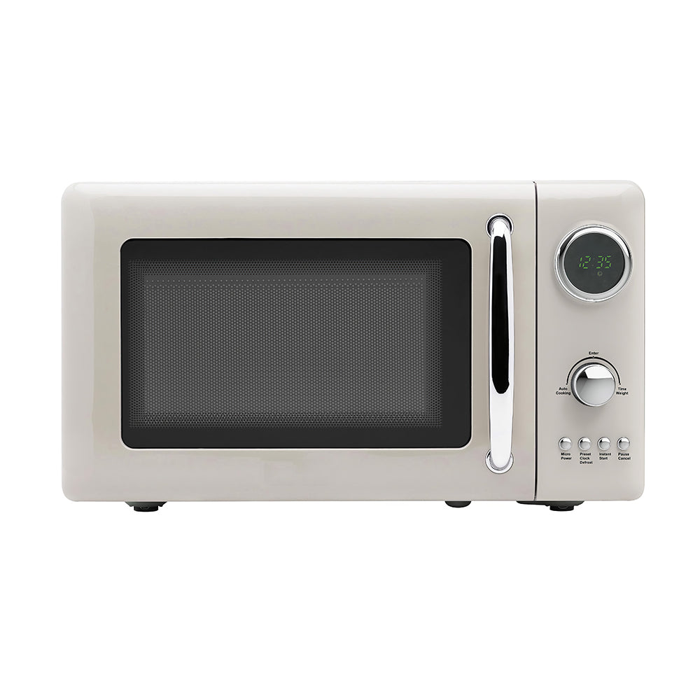 0.7 Cu Ft 700W Compact Countertop Microwave Oven with Digital Controls