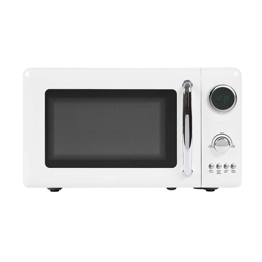 0.7 Cu Ft 700W Compact Countertop Microwave Oven with Digital Controls