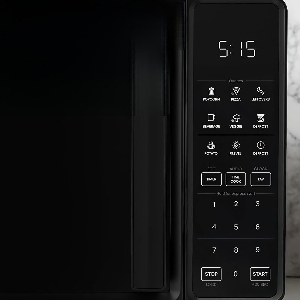 0.7 Cu Ft 700W Countertop Microwave Oven with 6 Presets & Child Lock