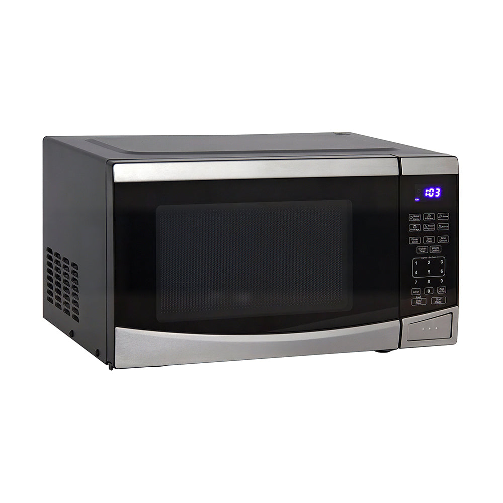 0.9 Cu Ft 900W Compact Microwave Oven with 10 Power Levels & Presets