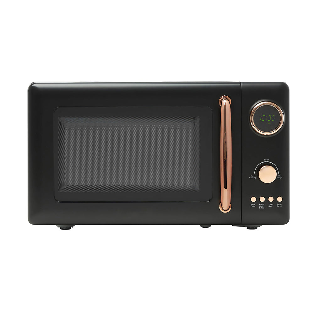 0.7 Cu Ft 700W Compact Countertop Microwave Oven with Digital Controls