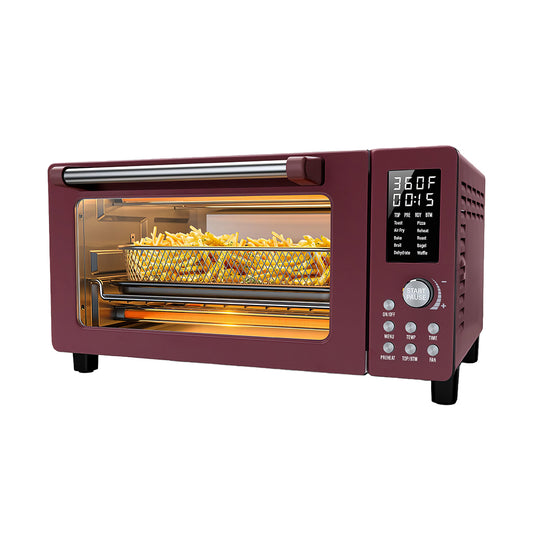 10-in-1 Convection Air Fryer Toaster Oven Combo 21Qt