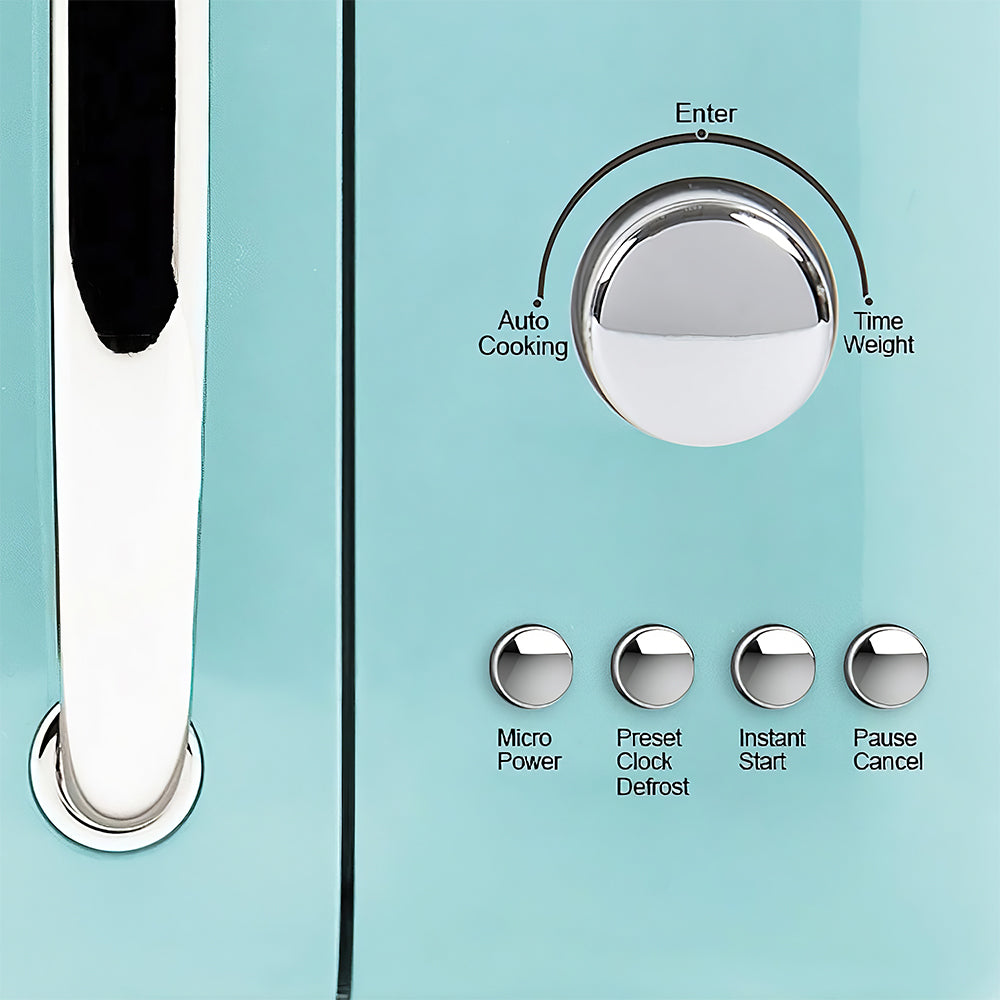 0.7 Cu Ft 700W Compact Countertop Microwave Oven with Digital Controls