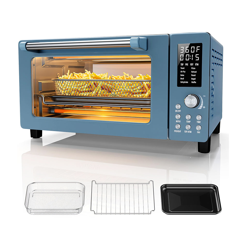 Bravo Pro 10-in-1 Convection Air Fryer Toaster Oven Combo 21Qt