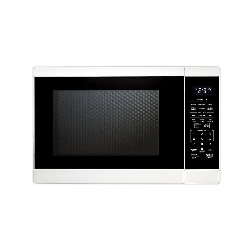 1.4 Cu Ft 1100W Countertop Microwave Oven with Sensor Cook & LED Display